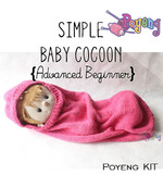 KIT Pemula: Simple Baby Cocoon Knitting Kit